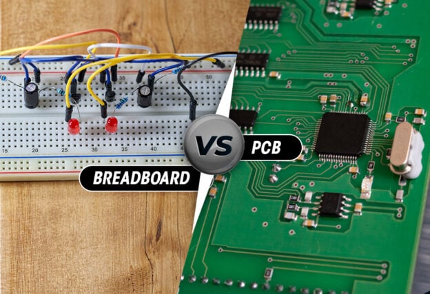 PCB vs Breadboard - Technotronix